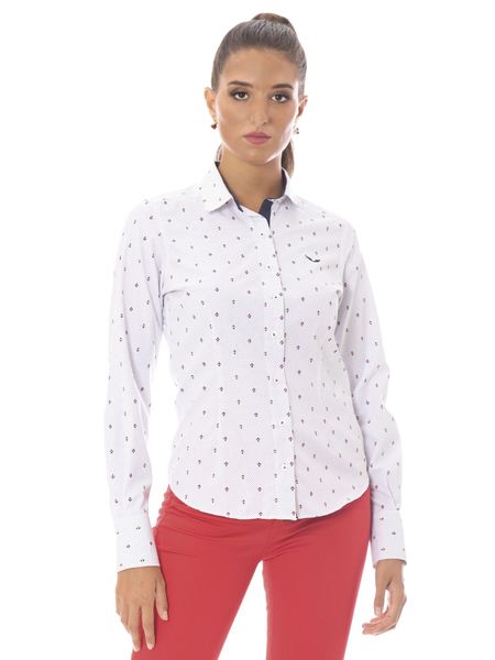 Camisa Cintada Estampada