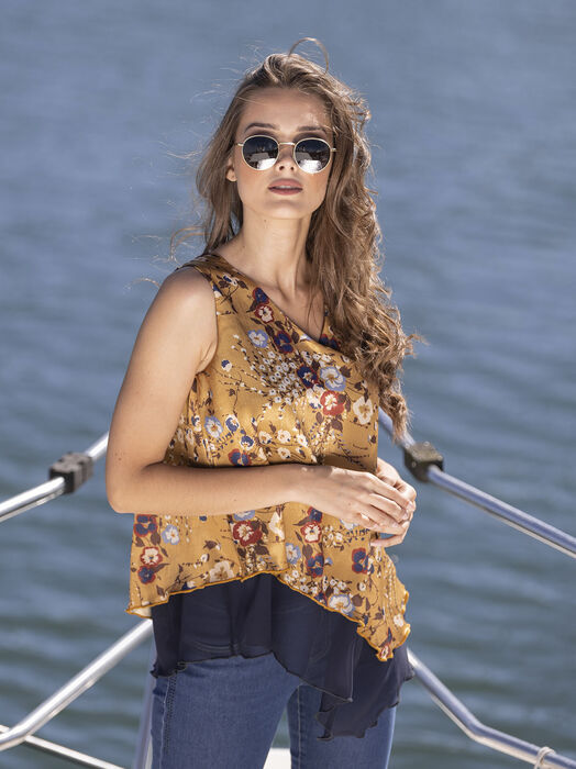 Blusa estampada
