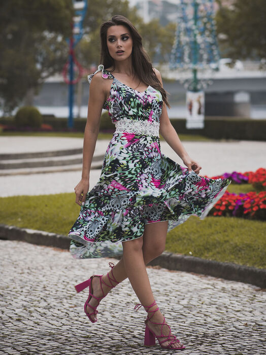 Vestido estampado