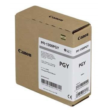 Tinteiro  CANON PFI-1300PG: IMP2000 IMP4000 Ph. Cinzento 330ml