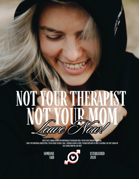 not your therapist
