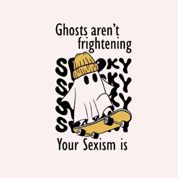 Ghost aren't frightening