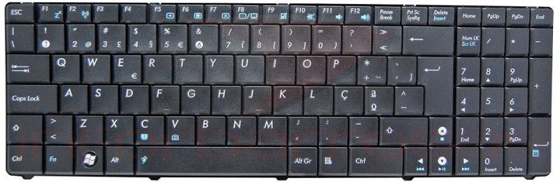 Teclado Asus 04GNQX1KPO00-2