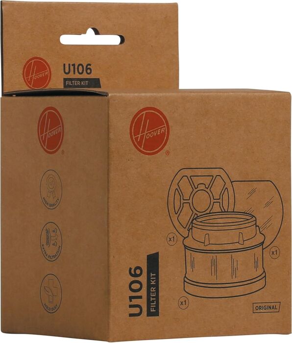 Kit de filtro para aspiradora vertical Hoover U106 - 35602708