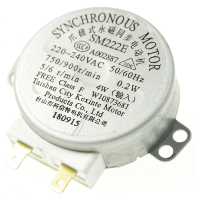 Motor do Prato Micro Ondas Indesit - 482000093489