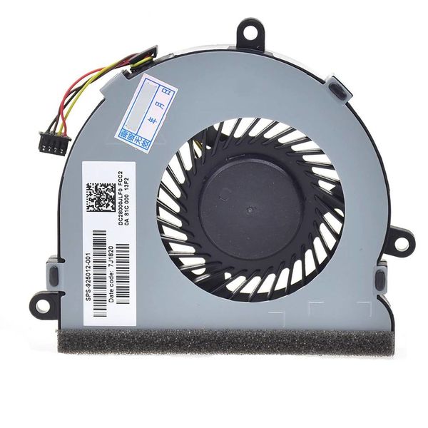 Ventoinha portatil HP 250 G4 | 255 G4 | 15-AC | 15-BS - 813946-001