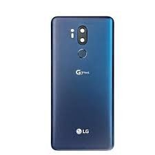 LG G7 Thinq G710 Blue Battery Cover With Fingerprint Sensor - Acq90241012