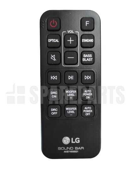 Comando para Soundbar LG - AKB74935621