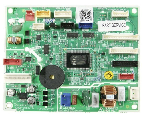 Placa principal unidade interior ar condicionado Samsung - DB92-02873F