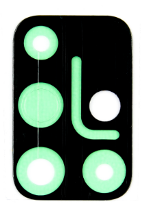 Fita adesiva para janela de câmera Samsung Galaxy A51 5G - GH02-19984A