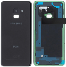 Capa de bateria preta para Samsung Galaxy A8 2018 - GH82-15551A