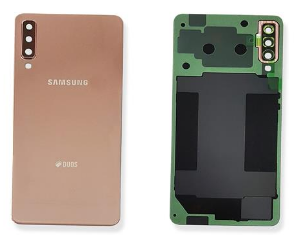 Tampa de bateria dourada para Samsung Galaxy A7 -  GH82-17833C
