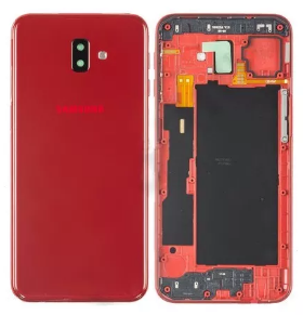 Tampa Traseira Vermelha Samsung Galaxy J6+ - GH82-17872B