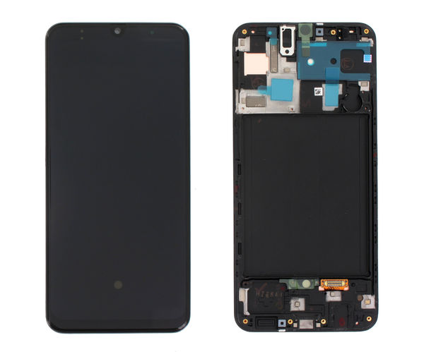 Lcd Display Screen Black Samsung Sm-A505 Galaxy A50 - Gh82-19713A