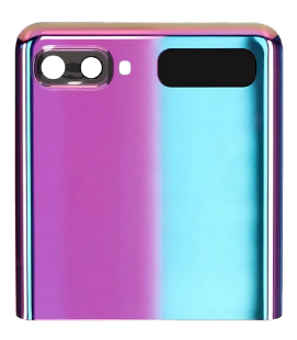 Tampa Traseira Superior Roxo Samsung Galaxy Z Flip - GH96-13380B