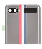 Tampa Traseira Superior Cinza Samsung Galaxy Z Flip - GH96-13380C