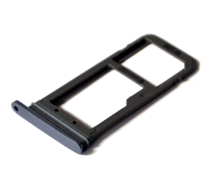 Sim + capa para cartão de memória preto Samsung Galaxy S7 - GH98-39260A