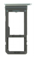 Sim + suporte para bandeja de cartão de memória Samsung Galaxy S8 - GH98-41131B