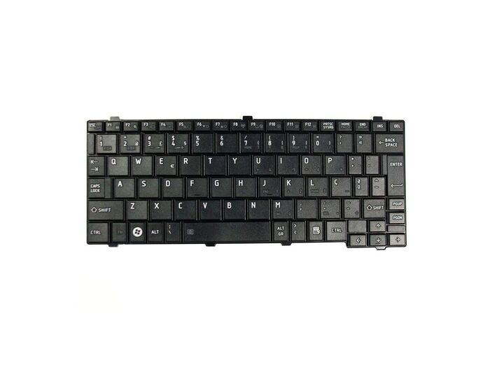 Teclado Preto Toshiba NB510