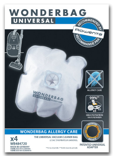 Kit de sacos de aspirador Rowenta WB484720