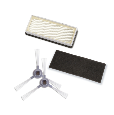 Kit 2 filtros e 2 escovas aspirador robot Rowenta - ZR177001