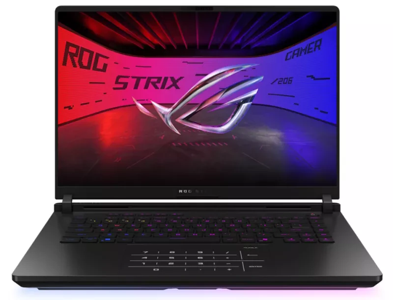Portátil ASUS - Intel Ultra 9 275HX / NVIDIA RTX 5070 TI 12GB / 64GB RAM / 1TB SSD / 16" 2.5K 240Hz / Windows 11 Home - ROG Strix SCAR 16 G635LR-U92BT57PB1