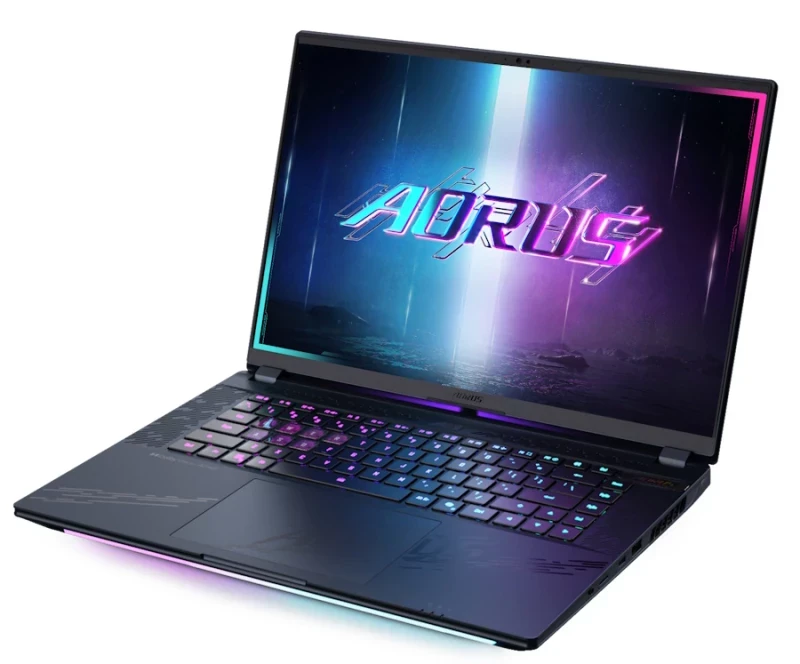 Portátil Gigabyte - Intel Ultra 9 275 HX / RTX 5090 24GB / 32GB DDR5 / 1TB SSD / 16" WQXGA / OLED / 240Hz / WI-FI 7 / Dark Tide - AORUS Master 16 BZHC6PTE64SP