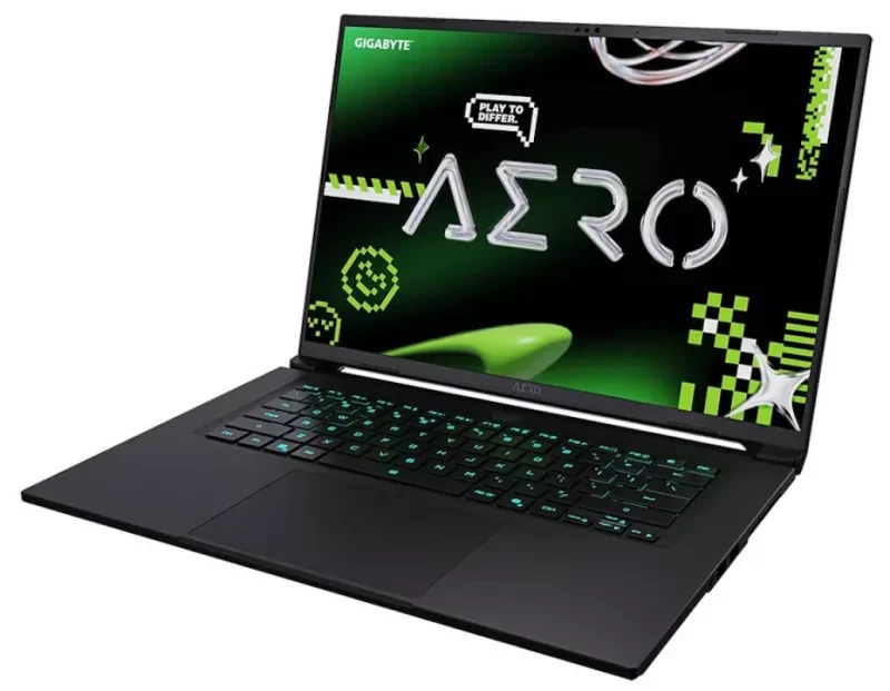 PORTÁTIL GIGABYTE - AMD Ryzen AI 9 HX 370 / Nvidia RTX 5070 8GB / 32GB DDR5 / 1TB SSD / 16" QHD+ / 165Hz / Windows 11 / Preto - AERO X16 2WHA3PTC64AH