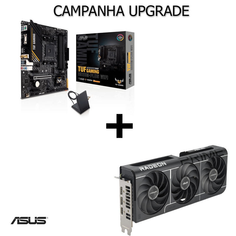 Bundle ASUS MB TUF A520M-PLUS WIFI+ Prime RX 9060 XT OC 16GB