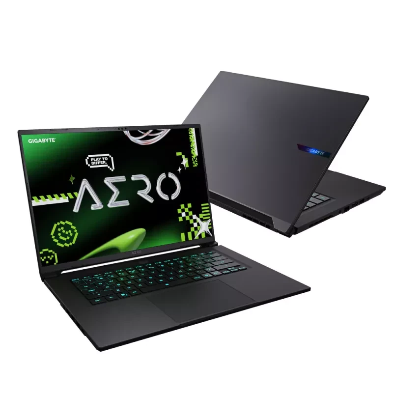 PORTÁTIL GIGABYTE - AMD Ryzen AI 7 350 / Nvidia RTX 5060 8GB / 16GB DDR5 / 1TB SSD / 16" QHD+ / 165Hz / Windows 11 / Preto - AERO X16 1VH93PTC94AH
