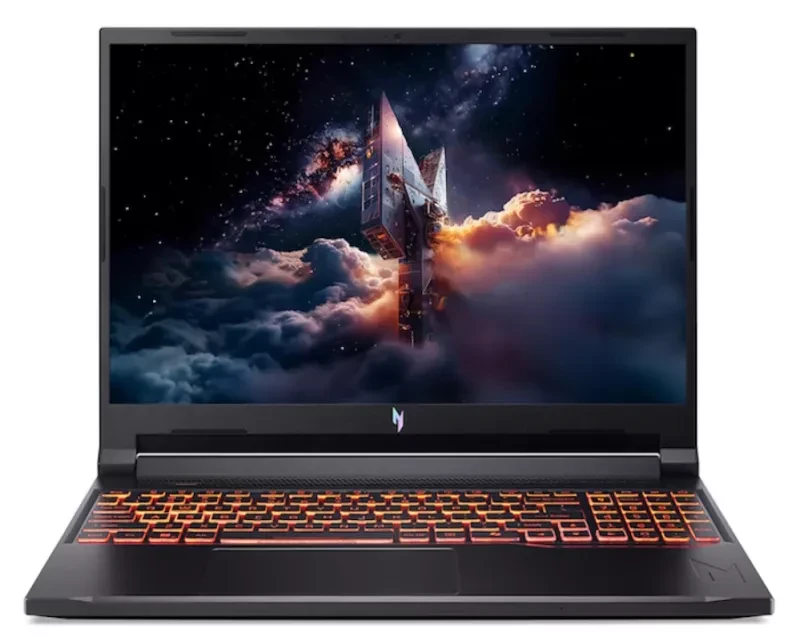 Portátil ACER Nitro V16 AI - AMD Ryzen 7 260 / NPU 16 TOPS / Nvidia Rtx 5070 8GB / 32GB DDR5 / 1TB SSD / 16" IPS / WQXGA / 180Hz / S/ S.O - ANV16-42-R9VS