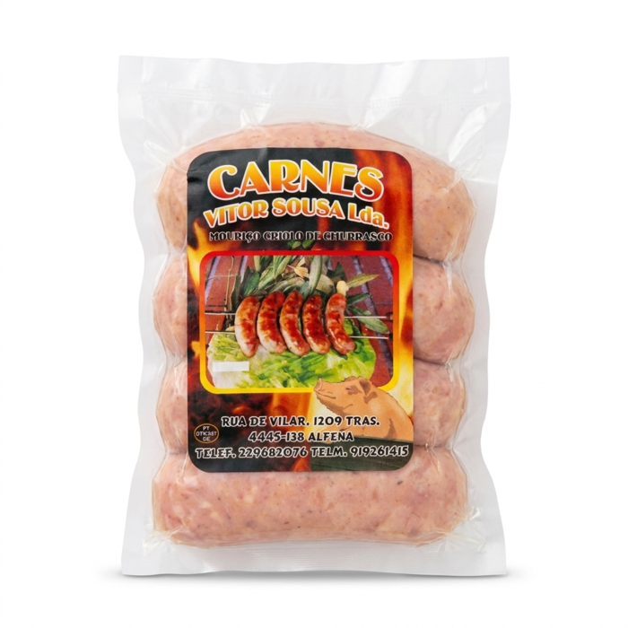 Chouriço  Crioulo (unidades de +/-200gr)