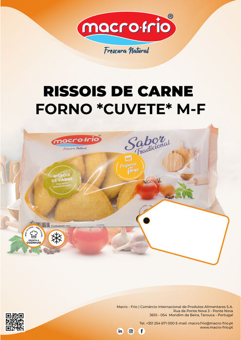 Rissois de Carne Forno Cuv MF