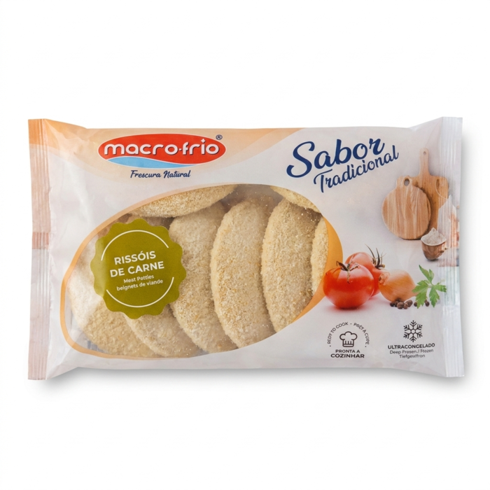 Rissois de Carne Cuv (10 unid) Macrofrio
