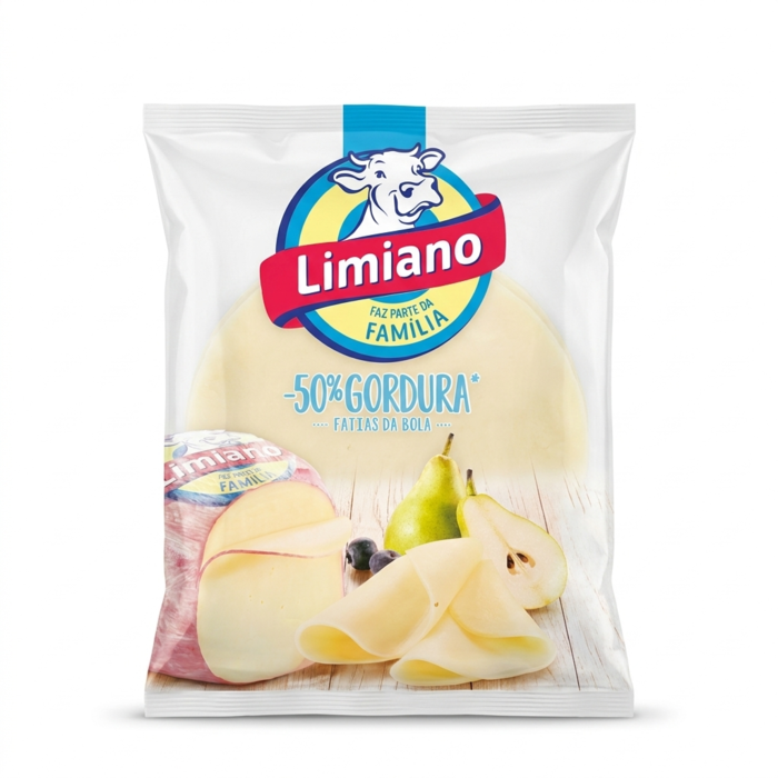 Queijo Limiano Fatias -50% Gordura 200gr