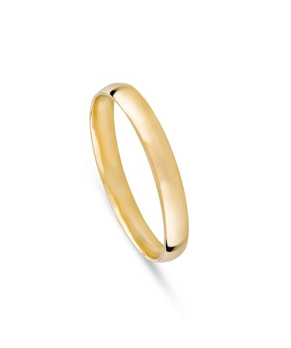 aliança amendoada 3mm