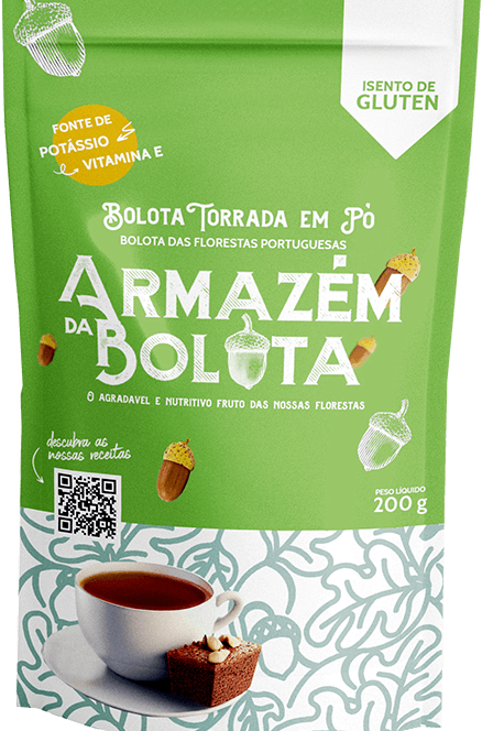 Infusão de Bolota Torrada em Pó - Armazém da Bolota