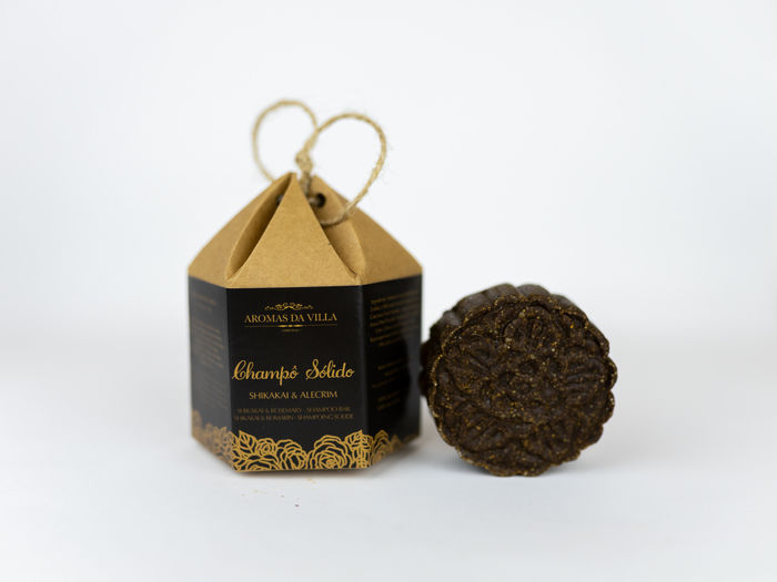 Champô Sólido Shikakai e Alecrim