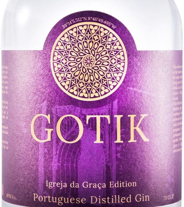 Gin Gotik - Igreja da Graça - 700 mL