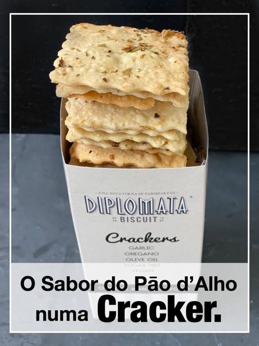 Bolachas Ondina Alho e Orégãos - Diplomata Biscuits