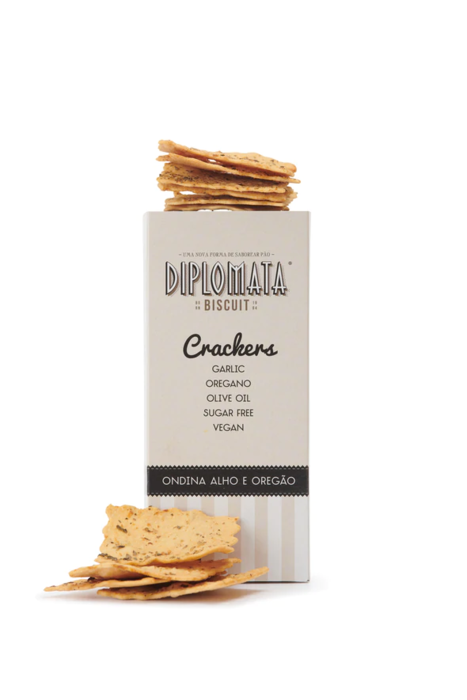 Bolachas Ondina Alho e Orégãos - Diplomata Biscuits