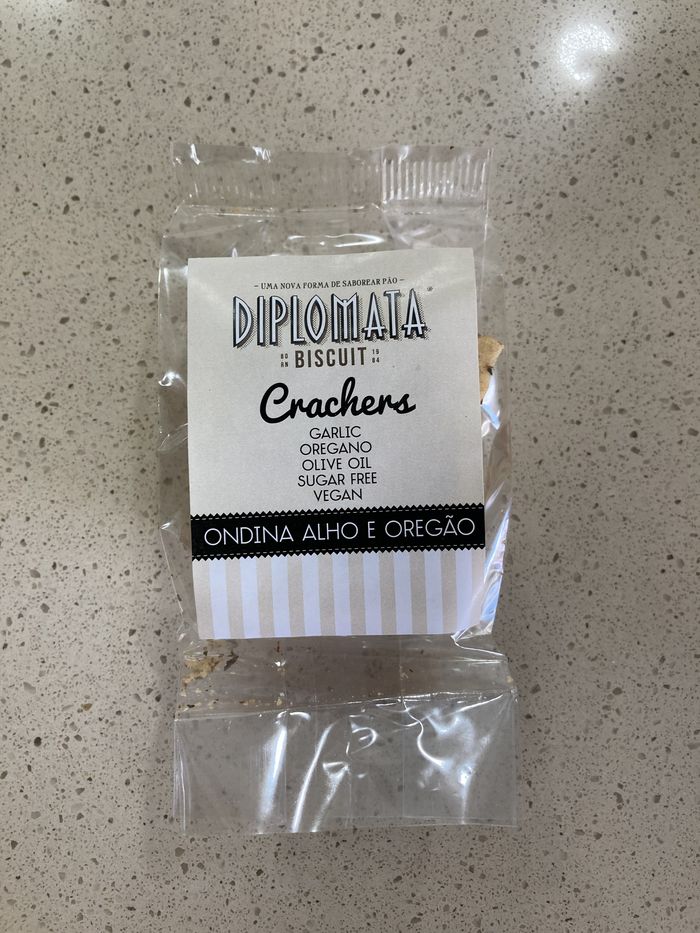 Bolachas Ondina Alho e Orégãos - Individual - Diplomata Biscuits