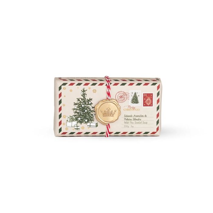 Sabonete - Postal de Natal: Pinheiro Silvestre