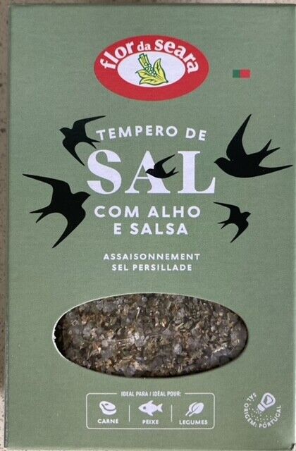 Tempero de Sal com Alho e Salsa