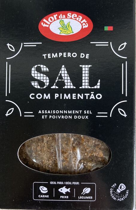 Pack de 5 Temperos de Sal com Pimentão