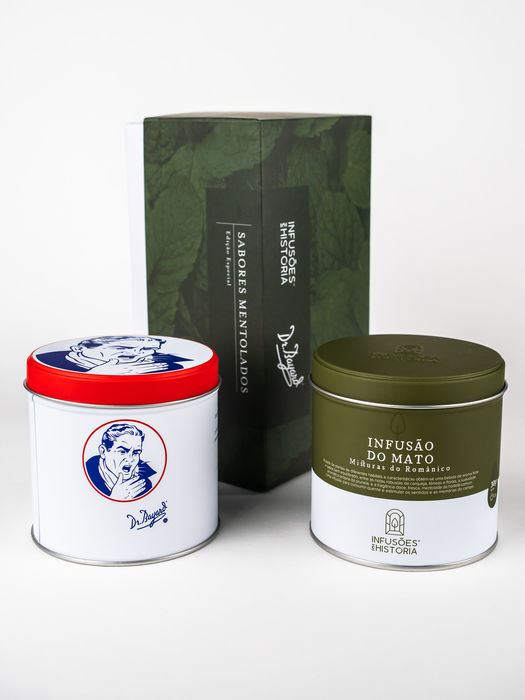 Coffret Sabores Mentolados | Infusões com História e Dr. Bayard