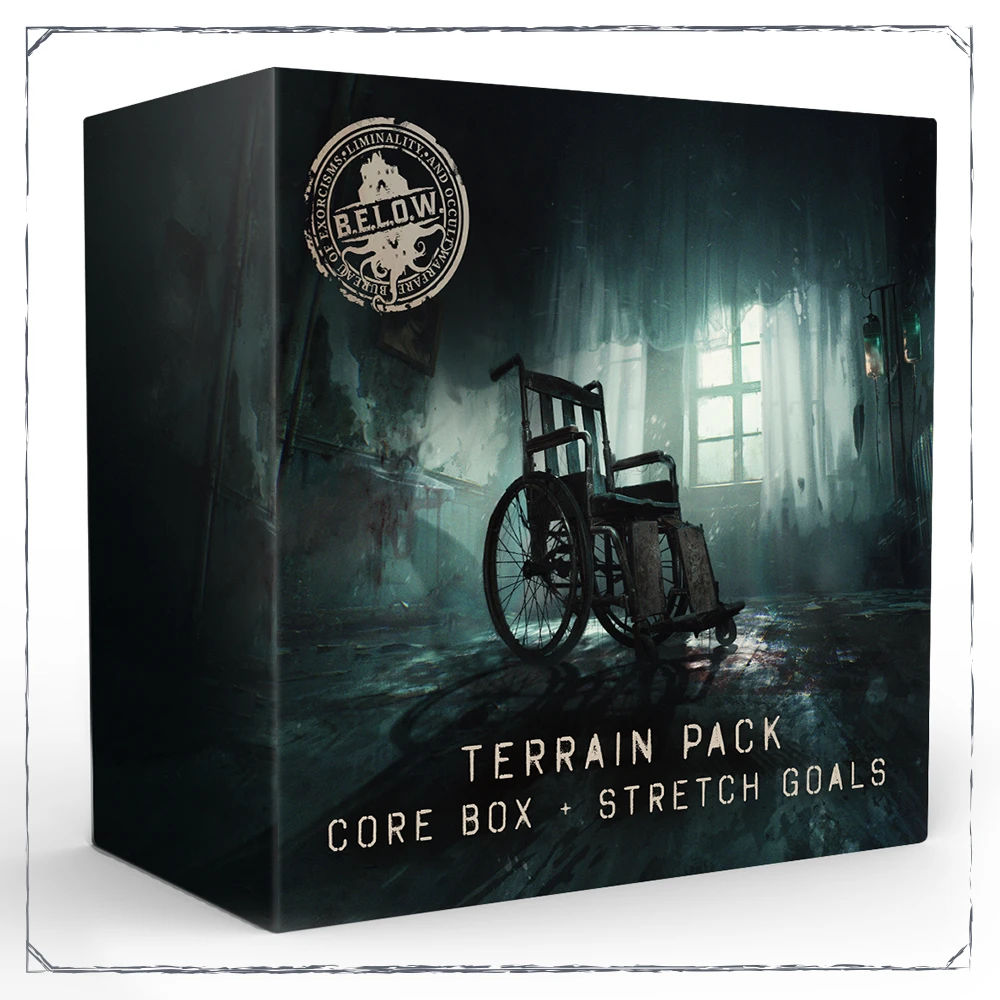 B.E.L.O.W.: The Asylum - Terrain Pack (CB + SG)