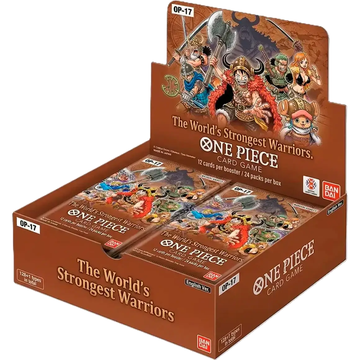 One Piece: The World's Strongest Warriors (OP-17) - Booster Display