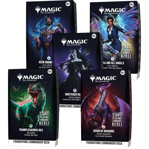 MTG: Foundations - Commander Deck Display