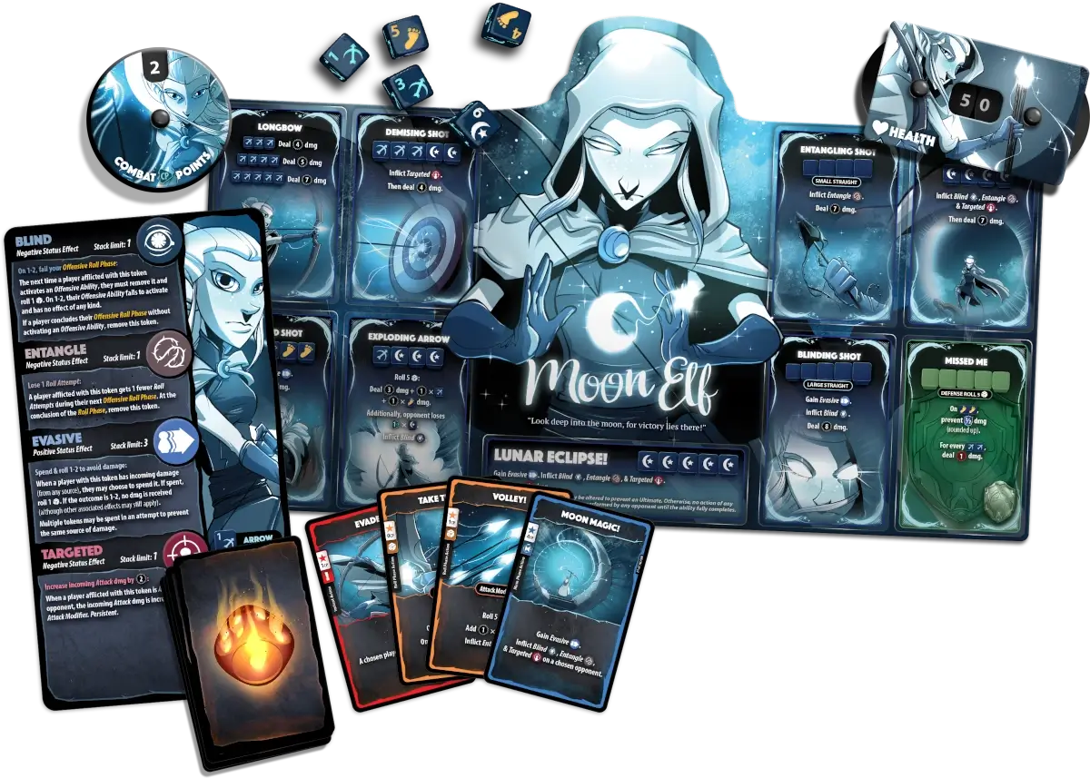 Dice Throne: Moon Elf